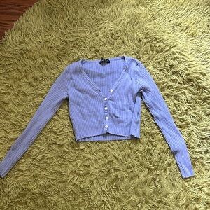 BLUE BUTTON UP CARDIGAN💙